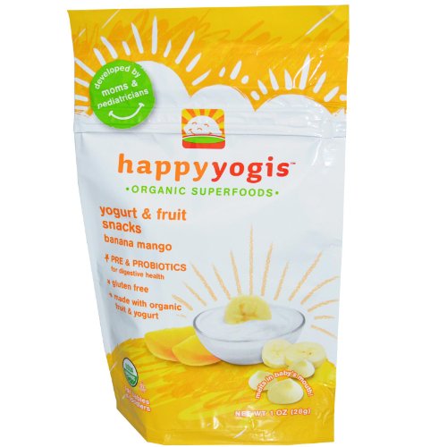 Happy Baby happy yogis Yogurt Snacks Banana Mango