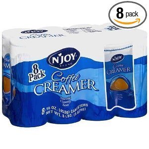 N’JOY Coffee Creamer – 8/16oz Canisters