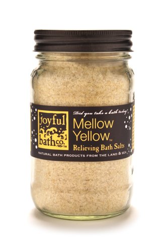 Joyful Bath Mellow Yellow Relieving Bath Salts, Eucalyptus, 15 Ounce