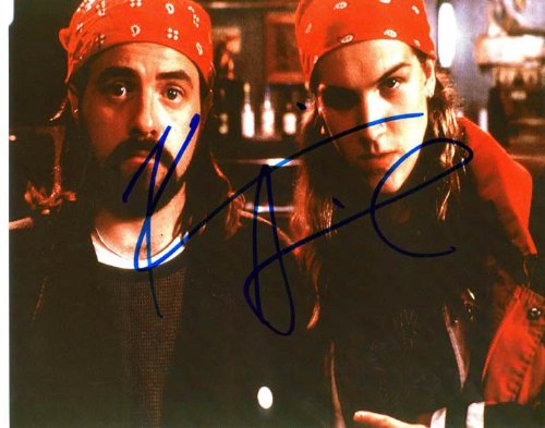 Autographed Kevin Smith Photograph – Jay & Silent Bob Funny – Autographed NFL Photos