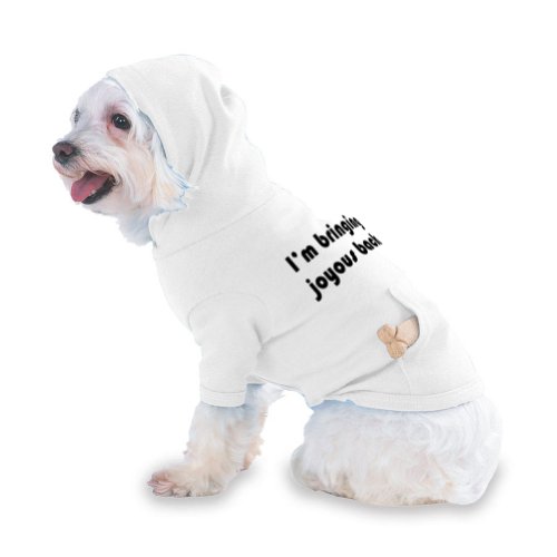 I’m bringing joyous back Hooded (Hoody) T-Shirt with pocket for your Dog or Cat XS White