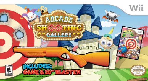 Arcade Shooting Gallery w/Blaster