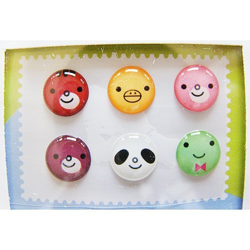 “Home” Button Sticker for iphone/ipad/itouch, Smile, 6 Stickers