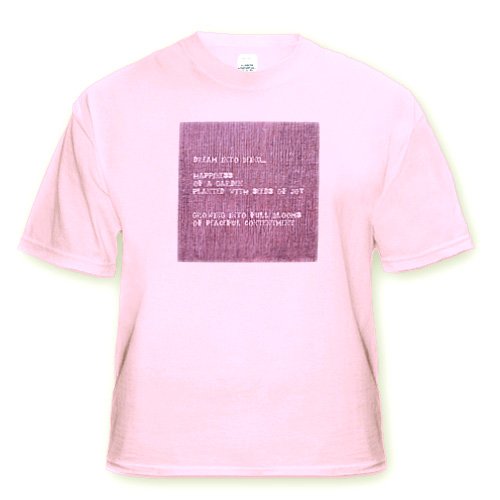 Rose Colored Happiness Poem Poetry Inspirational Quotes – Toddler Light-Pink-T-Shirt (3T)