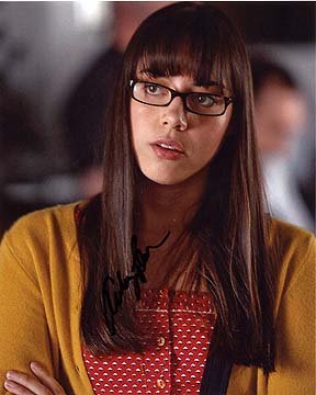 AUBREY PLAZA (Funny People) 8×10 Female Celebrity Photo Signed In-Person