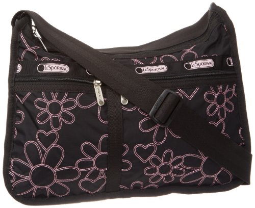 LeSportsac Deluxe Everyday Shoulder Bag,Joyful Embroidery,One Size