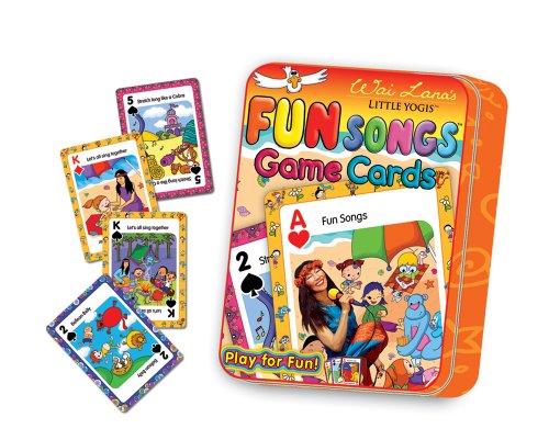 Wai Lana’s Little Yogis: Fun Songs Game Cards Tin