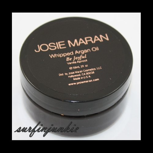 Josie Maran Whipped Argan Oil, Be Joyful-Vanilla Apricot, 2. oz, NEW!