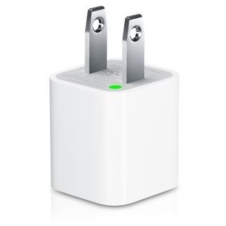 USB Cable Power Adapter for Apple iPod, iPhone, iPhone 3G, iPhone 4,Touch, Shuffle, Nano, Classic (White)