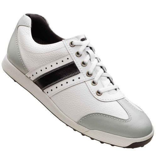 FootJoy Contour Casual Spikeless 54290 Men’s White/Grey/Black 12 D(M) US