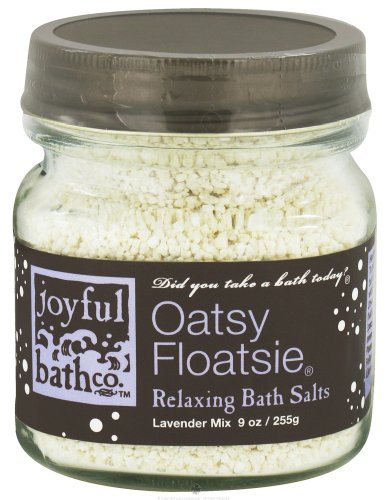 Joyful Bath Oatsy Floatsie Relaxing Bath Salts, Lavender, 9 Ounce