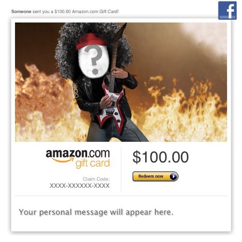 Amazon Video Gift Card – Facebook – Rocker Birthday