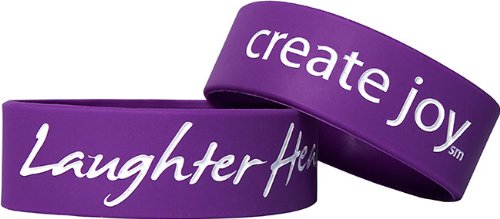Laughter Heals Bracelet – Purple