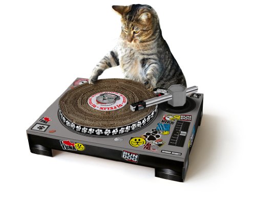 Cat DJ Scratching Deck (by Suck UK)