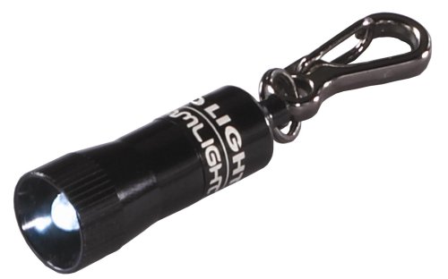 Streamlight 73001 Nano Light Miniature Keychain LED Flashlight, Black