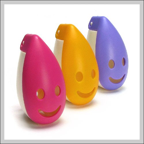 3 Pcs Pack Smile Toothbrush Holders Suction Cup