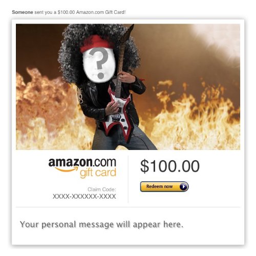 Amazon Video Gift Card – E-mail – Rocker Birthday