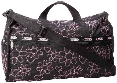 LeSportsac Large Duffle Bag,Joyful Embroidery,One Size