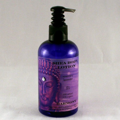 8 oz Zen Inspirations Organic Shea Body Lotion Harmony