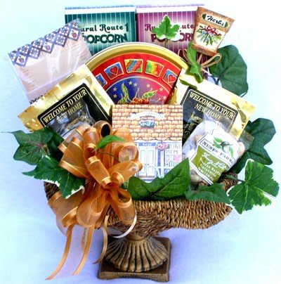 A House of Love and Laughter Elegant Housewarming Gift Basket