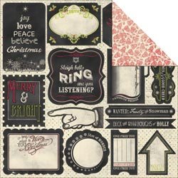 Joyous Double-Sided Cardstock Die-Cuts 12″X12″-Statements Textured Accents 18 Pack