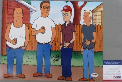 THE BOYS!! Mike Judge Signed KING OF THE HILL 11×14 Photo Super Funny – PSA/DNA Certified – Autographed NBA Photos THE BOYS!! Mike Judge Signed KING OF THE HILL 11×14 Photo Super Funny – PSA/DNA Certified – Autographed NBA Photos