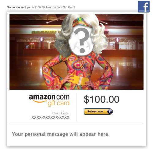 Amazon Video Gift Card – Facebook – Roller Disco Female Amazon Video Gift Card – Facebook – Roller Disco Female