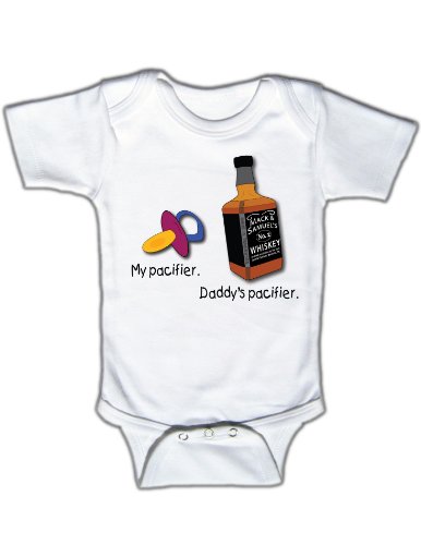 My pacifier. Daddy’s pacifier. – Funny Baby One-piece Bodysuit 3 – 6 Months