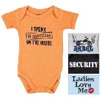 Baby Sayings Bodysuit – Ladies Love Me – 9/12M