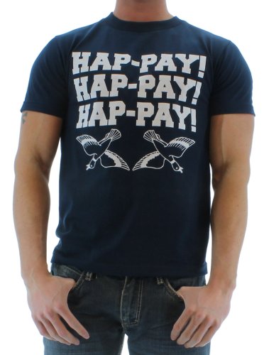 Men’s Hap-Pay Hap-Pay Happy Duck Commander Duck Dynasty T-Shirt Tee Size XL