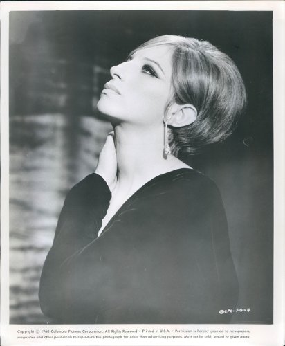 Barbra Streisand Original 1968 Portrait Photo Funny Girl