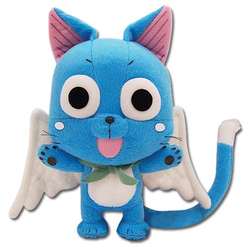 Great Eastern GE-6968 Animation Official Fairy Tail Anime Happy 8″ Plush