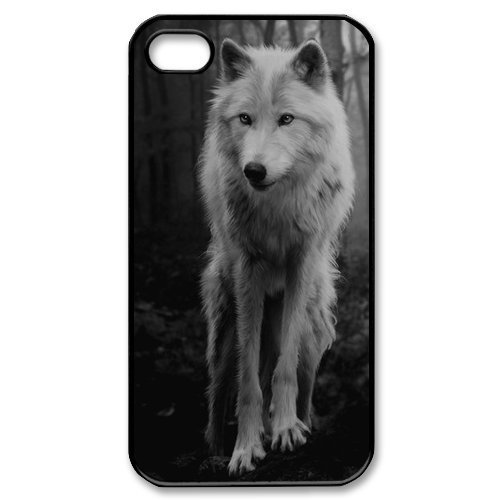 Wolf Photo For Iphone 4,4s Case Plastic New Back Case