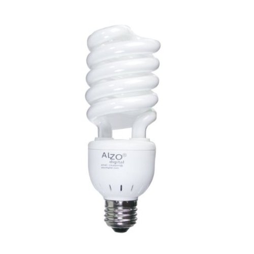 Alzo Photo Light Bulb – 27 Watt Cfl – 5500K- Alzo Joyous Light Daylight Pure White Light – 1300 Lumens