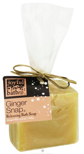 Joyful Bath Ginger Snap Releasing Bath Soap, Ginger, 5.3 Ounce