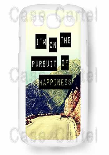 Case Cartel Samsung Galaxy S3 I’m On The Pursuit Of Happiness Quote Vintage Retro Design Slim HARD Case (White) Case Cartel Samsung Galaxy S3 I’m On The Pursuit Of Happiness Quote Vintage Retro Design Slim HARD Case (White)
