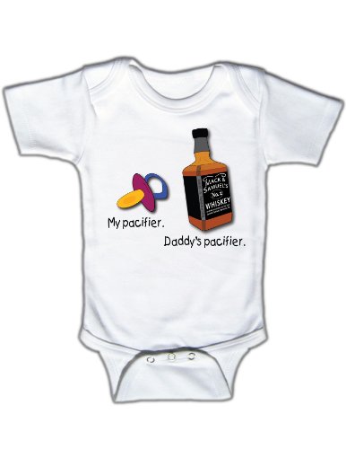 My pacifier. Daddy’s pacifier. – Funny Baby One-piece Bodysuit 6 – 12 Months