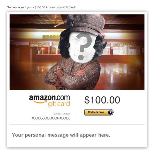 Amazon Video Gift Card – E-mail – Roller Disco Male