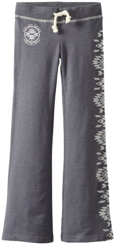 Billabong Girls 7-16 Joy Riding Pull On Pants, Charcoal, Medium