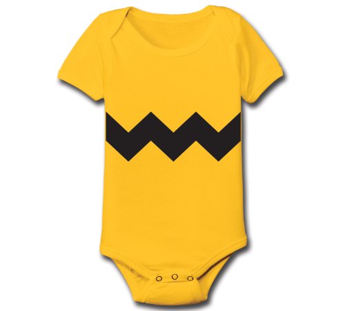 Charlie Brown Funny Hip Cool Retro Fun Infant One Piece 6 Months Yellow