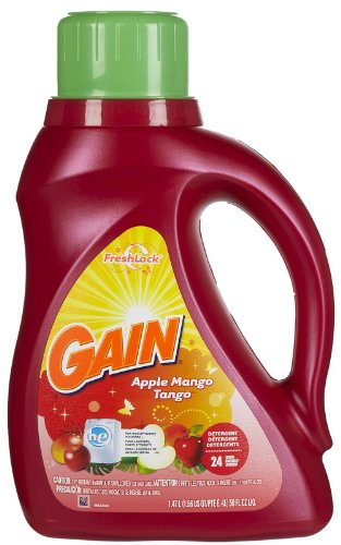 Gain Joyful Expressions 2X HE Liquid Detergent-Apple Mango Tango – 24 Loads