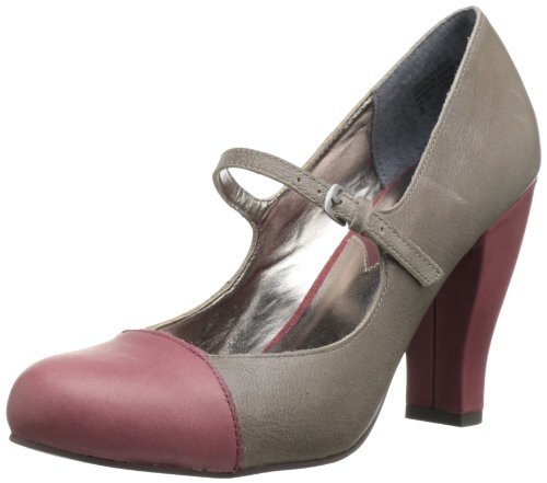 Seychelles Women’s All Smiles Maryjane Pump,Stone,7.5 M US
