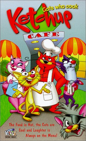 Ketchup Cafe – The Food is Hot, the Cats are Cool and Laughter is Always on the Menu [VHS]