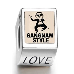 Funny Gangnam Style Dance Guy Photo Love Charm Funny Gangnam Style Dance Guy Photo Love Charm