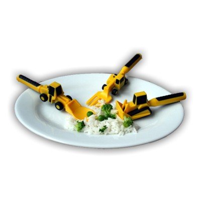 Constructive Eating 3 Piece Construction Worksite Utensil Set