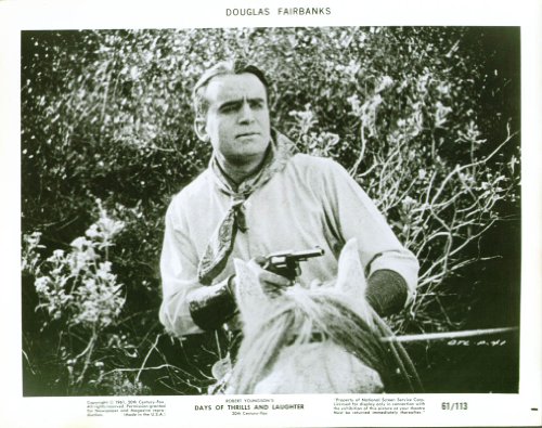 Douglas Fairbanks Days of Thrills & Laughter 8×10 1961