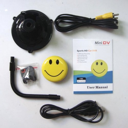 Lightahead®Smiley Smile Face Pin Badge Mini Digital Video Recorder,Camera, Voice Recorder with 4Gb storage Lightahead®Smiley Smile Face Pin Badge Mini Digital Video Recorder,Camera, Voice Recorder with 4Gb storage