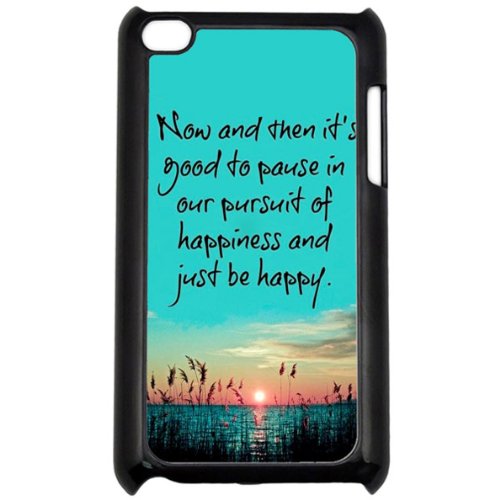 Happiness Quotes iPod Touch 4th Generation Hard Shell Case