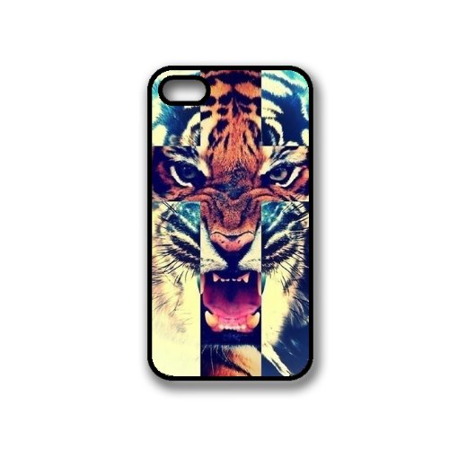 Tiger Roar Cross Hipster Quote iPhone 4 Case Fits iPhone 4 & iPhone 4S