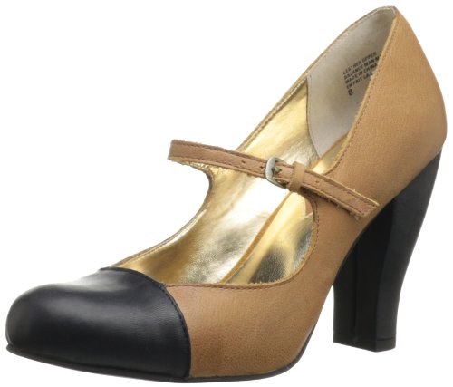 Seychelles Women’s All Smiles Maryjane Pump,Tan,6.5 M US